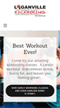 Mobile Screenshot of loganvillekickboxing.com